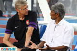 Arsene Wenger and Datuk Rajagopal