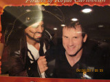 Surprised by a Pirate of the Caribbean at dinner