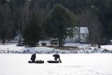 ice fishing essential equipment 3 - sleds and friends to bait the holes
