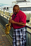 Sax at the Riverside
