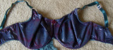 Plum/Turquoise Bra