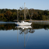 Yacht Reflection