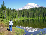 Photographing Mt Rainier