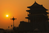 Sunset in Beijing