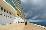 Docked in Falmouth Jamaica