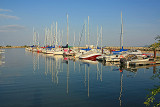 Gimli harbour, Lake Winnipeg