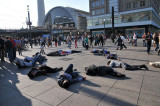 Protesters in Alexander Platz