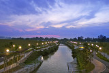 Dusk by the Punggol River