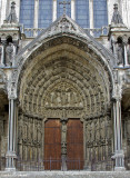 South Portal Entry ~ Chartres Cathedral