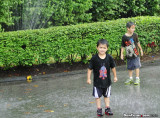Getting wet at Kennywood
