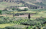 view from Phaistos Palace