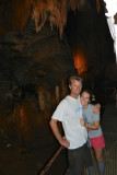 Adam and Jess enjoy Trezkinn cave