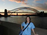 Sunset over Harbor Bridge