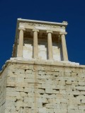 One of the temples on the acropolis hill