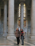 Carla and Cyn, San Paolo Basilica
