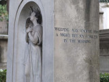 Lovely sentiment, tomb in non-Catholic cemetary