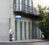 Walking the dog in Faubourg Marigny