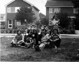 Tim, Colin, Simon & me (& Kate Pearson) 1977