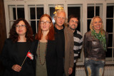 v. l. Christine Werner, Elisabeth Vera Rathenböck, Walter Baco, Peter Bosch, Eva Kaiser