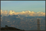 Storm Clouds On Retreat, Frosting The San Verdugos On The Way Out Of Town