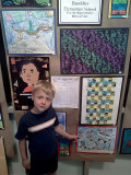 Simons drawing is in the city art show