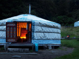 4th - Cosy Yurt, Alistair