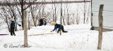 Amish Children's Snowball Fight