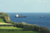 Ship in trouble and requires towing to port