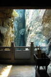 Inside the temple.