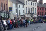 Waiting for the parade to start