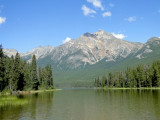 Pyramid Lake and Pyramid Mountain 