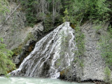 Waterfall in Maligne Canyon