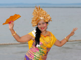 Yuni in traditional Bali dress