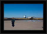 B-25 taxiing for takeoff