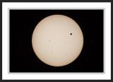 Transit of Venus Across the Sun - Red Canyon