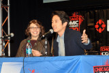 The Walking Deads Lauren Cohan and Steven Yeun