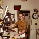 In the darkroom