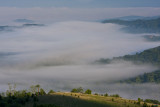 Fog Below Mt. Lake Overlook