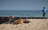 Relaxing On The Beach-Buxton