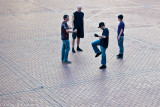 Hacky Sack at Pioneer Courthouse Square