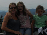 Nancy and the girls on Whiteface