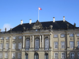 Amalienborg Slot, home of the Danish royal family