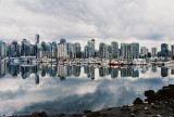 The skyline of Vancouver, BC (which we visited on the way to the island) as viewed from Stanley Park. 7/14/11