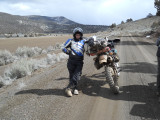 75 miles of Mud and Snow and Shes still Smiling