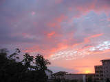 Sunset views from condo, Puerto Vallarta