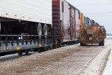 Freight in Moosonee 2011 February 18th