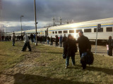 2011 December VIA train 60 at Belleville
