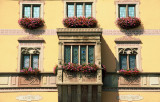 21 Visite de la ville d'Obernai - détail d'une maison