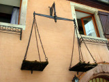151 Kaysersberg détail de maison alsacienne