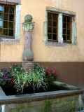 228 Découverte du village de Ribeauvillé - fontaine